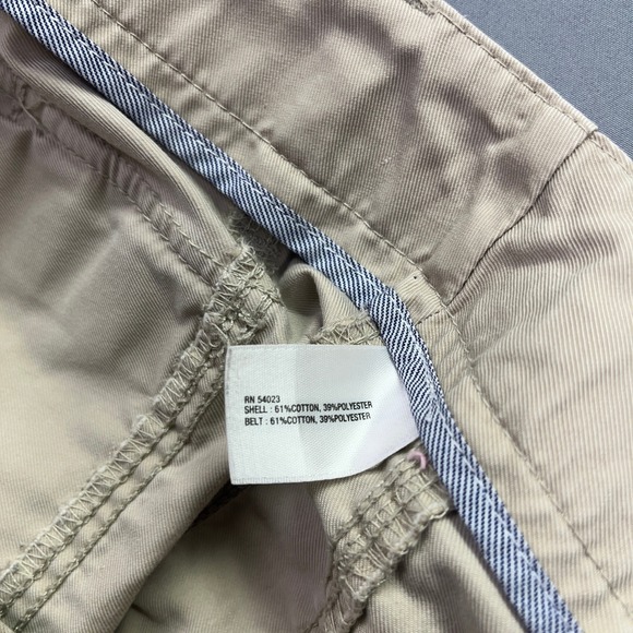 Gap Wide Leg Cropped Pants Khaki Hiking Outdoor Hunting Comfort Sz 8 Fits 32"‎ - Picture 6 of 8